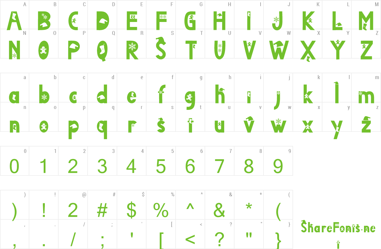 Font Christmas Jewelry preview